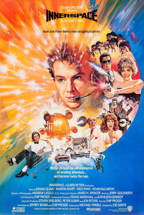 the movie poster: Innerspace (1987) ver2
