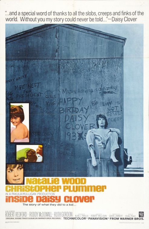 1000 piece jigsaw puzzle for the movie poster: Inside Daisy Clover (1965)