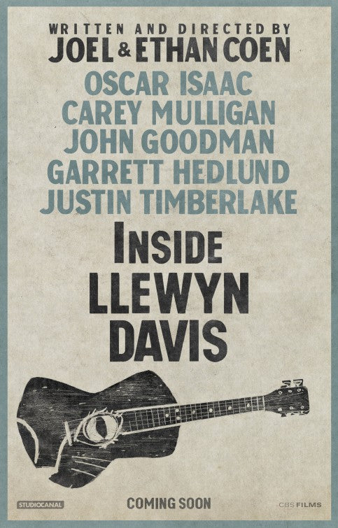 1000 piece jigsaw puzzle for the movie poster: Inside Llewyn Davis (2013)