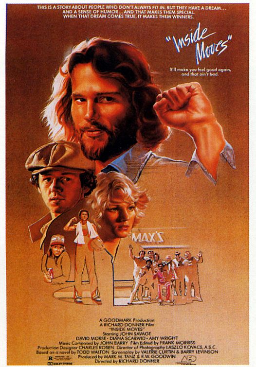 the movie poster: Inside Moves (1980) ver2