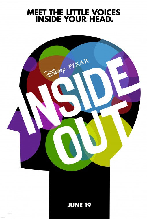 1000 piece jigsaw puzzle for the movie poster: Inside Out (2015)