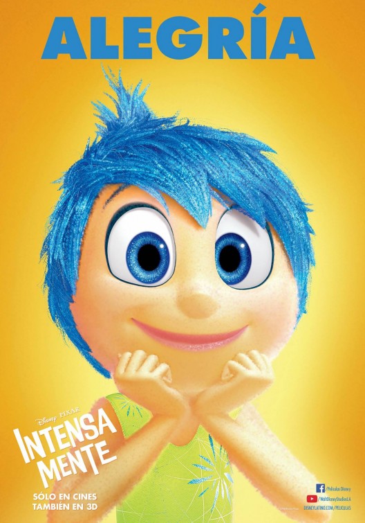 1000 piece jigsaw puzzle for the movie poster: Inside Out (2015) ver11