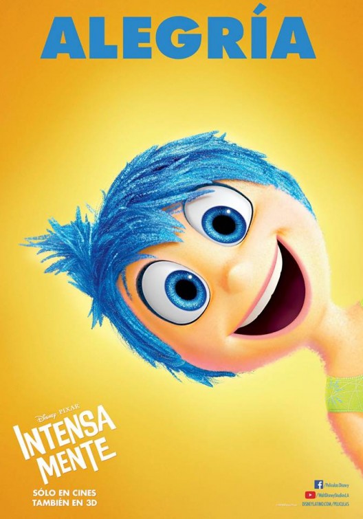 1000 piece jigsaw puzzle for the movie poster: Inside Out (2015) ver12