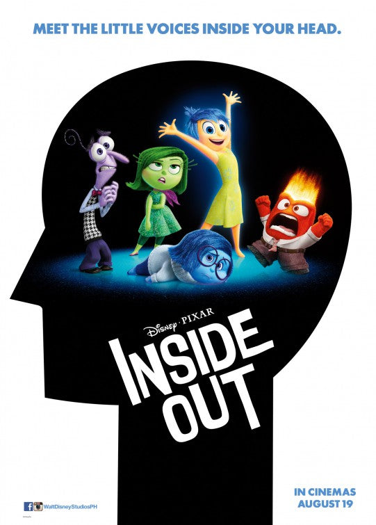 1000 piece jigsaw puzzle for the movie poster: Inside Out (2015) ver2