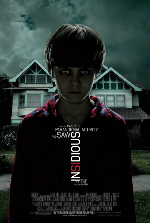 1000 piece jigsaw puzzle for the movie poster: Insidious (2011)