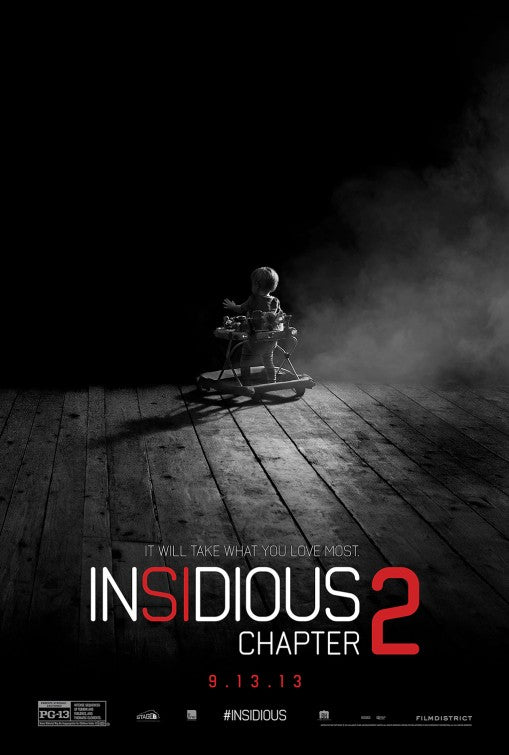 1000 piece jigsaw puzzle for the movie poster: Insidious: Chapter 2 (2013)