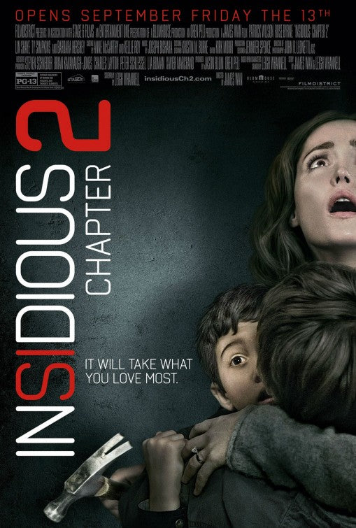 1000 piece jigsaw puzzle for the movie poster: Insidious: Chapter 2 (2013) ver2