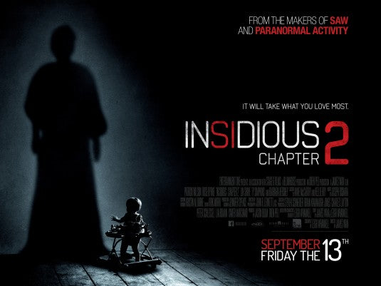 1000 piece jigsaw puzzle for the movie poster: Insidious: Chapter 2 (2013) ver4