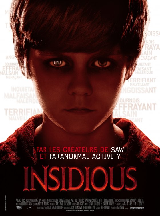 1000 piece jigsaw puzzle for the movie poster: Insidious (2011) ver4