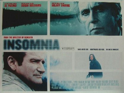 the movie poster: Insomnia (2002) ver2