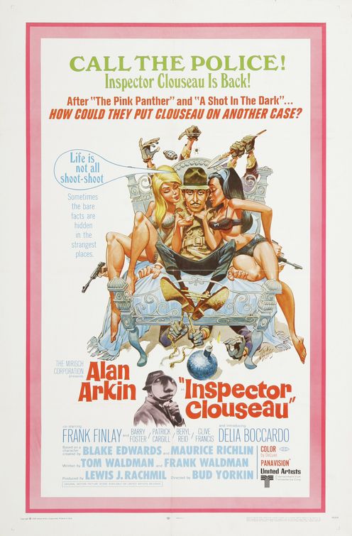 the movie poster: Inspector Clouseau (1968)