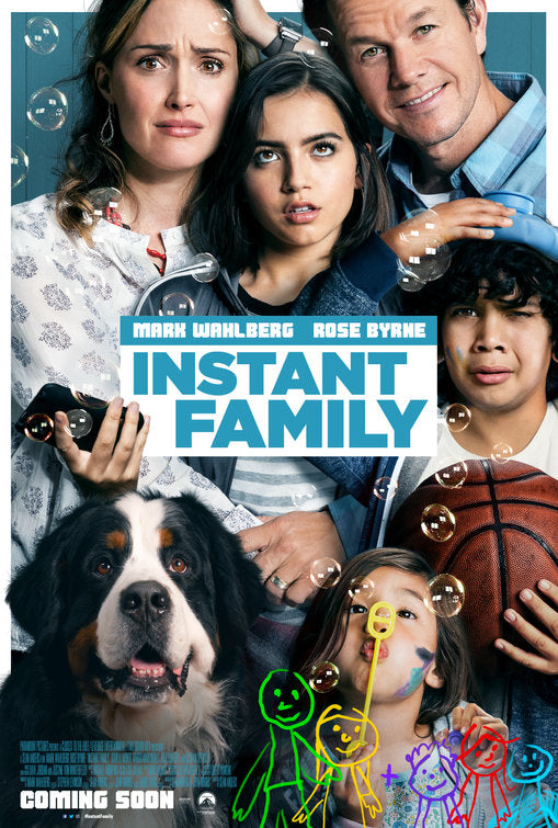 1000 piece jigsaw puzzle for the movie poster: Instant Family (2018) ver2