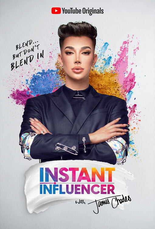 1000 piece jigsaw puzzle for tv poster: Instant Influencer with James Charles