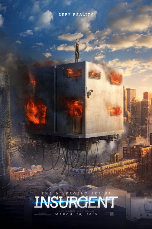 1000 piece jigsaw puzzle for the movie poster: Insurgent (2015) ver9