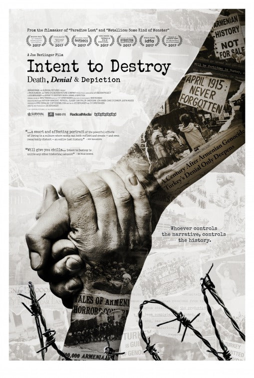 1000 piece jigsaw puzzle for the movie poster: Intent to Destroy (2017)
