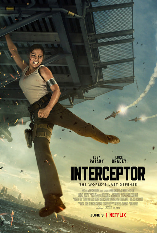1000 piece jigsaw puzzle for the movie poster: Interceptor (2022)