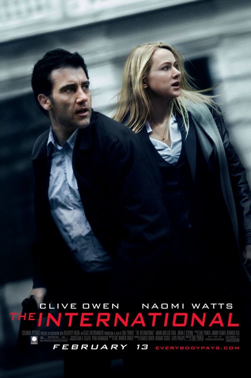 the movie poster: The International (2009) ver3