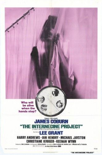 the movie poster: The Internecine Project (1974)