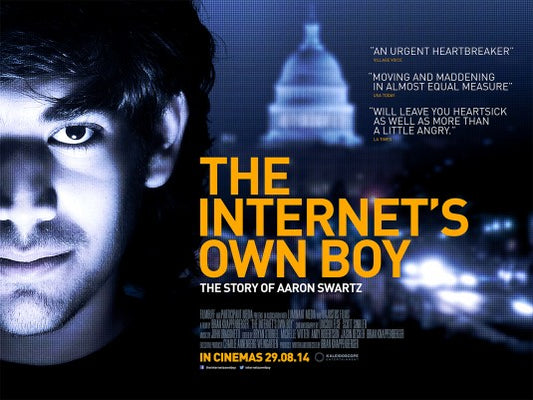 1000 piece jigsaw puzzle for the movie poster: The Internet's Own Boy: The Story of Aaron Swartz (2014) ver3