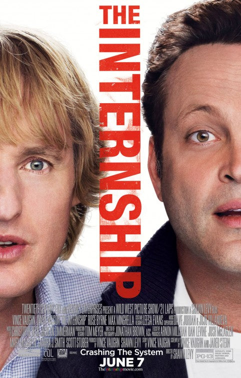 1000 piece jigsaw puzzle for the movie poster: The Internship (2013) ver5