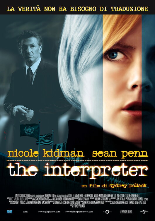 1000 piece jigsaw puzzle for the movie poster: The Interpreter (2005) ver3