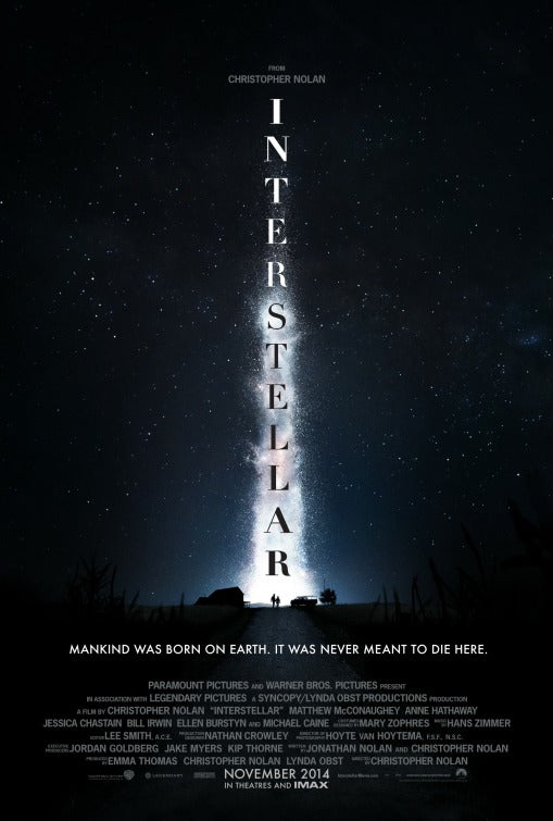 1000 piece jigsaw puzzle for the movie poster: Interstellar (2014)
