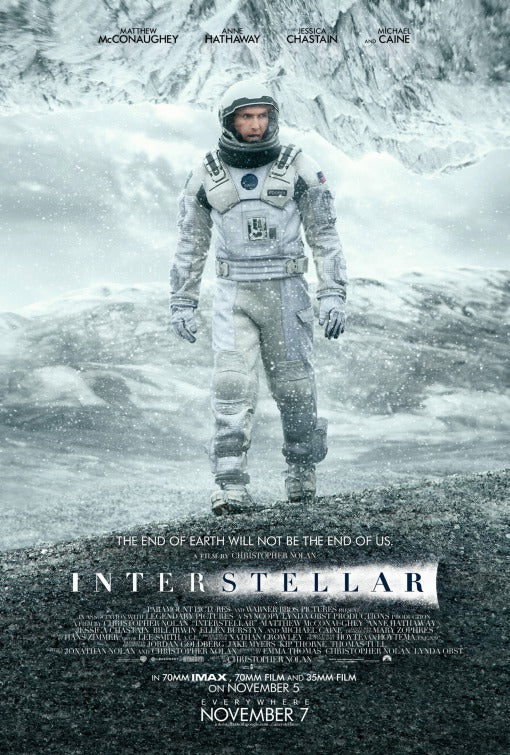 1000 piece jigsaw puzzle for the movie poster: Interstellar (2014) ver2
