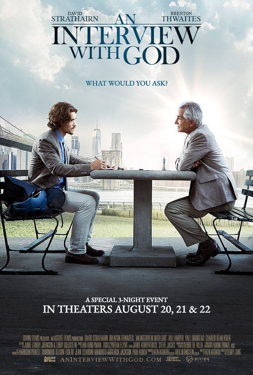 1000 piece jigsaw puzzle for the movie poster: An Interview with God (2018)