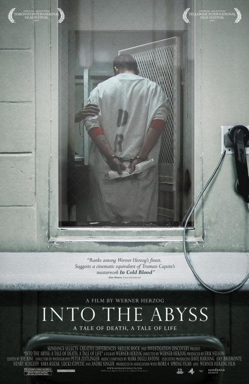 1000 piece jigsaw puzzle for the movie poster: Into the Abyss (2011)