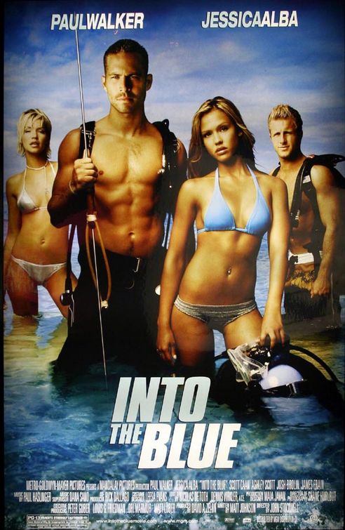 the movie poster: Into the Blue (2005)
