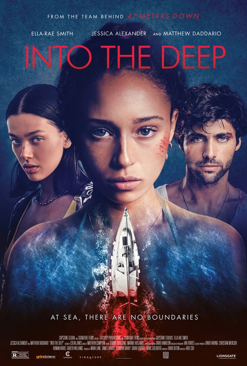 1000 piece jigsaw puzzle for the movie poster: Into the Deep (2022)