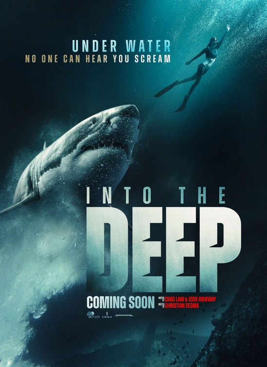 1000 piece jigsaw puzzle for the movie poster: Into the Deep (2024)