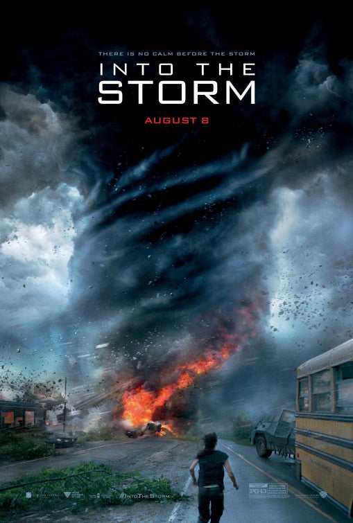 1000 piece jigsaw puzzle for the movie poster: Into the Storm (2014)