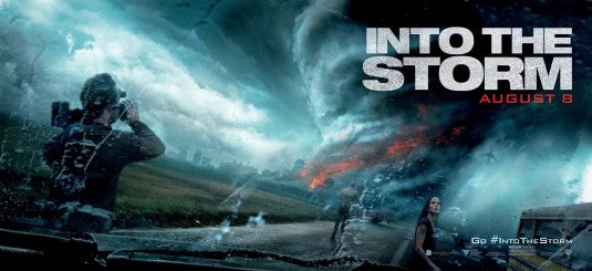 1000 piece jigsaw puzzle for the movie poster: Into the Storm (2014) ver3