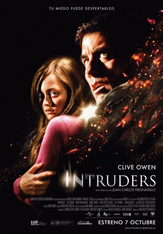 1000 piece jigsaw puzzle for the movie poster: Intruders (2011)