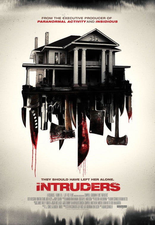 1000 piece jigsaw puzzle for the movie poster: Intruders (2016)
