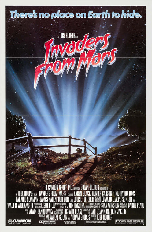 the movie poster: Invaders from Mars (1986)