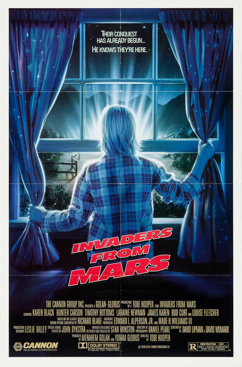 the movie poster: Invaders from Mars (1986) ver2