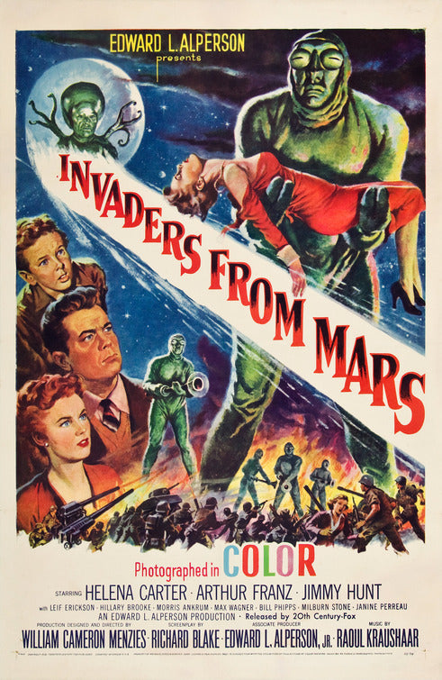 the movie poster: Invaders From Mars (1953) ver2