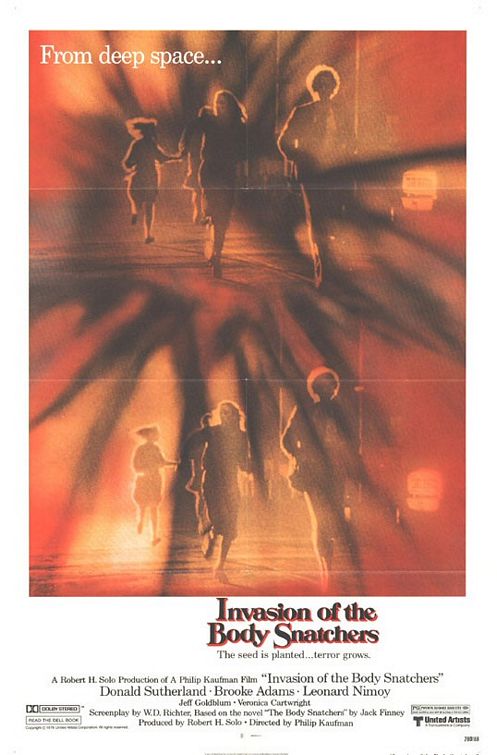 the movie poster: Invasion of the Body Snatchers (1978) ver2