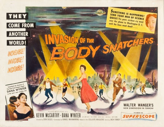 1000 piece jigsaw puzzle for the movie poster: Invasion of the Body Snatchers (1956) ver2