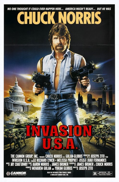 the movie poster: Invasion U.S.A. (1985)