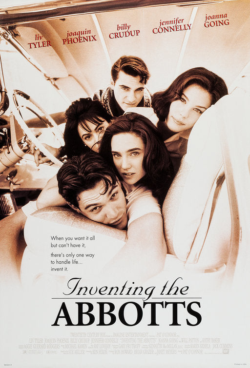 the movie poster: Inventing The Abbotts (1997)