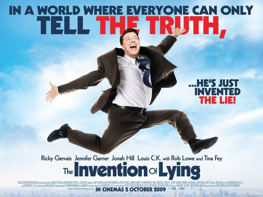 1000 piece jigsaw puzzle for the movie poster: The Invention of Lying (2009)