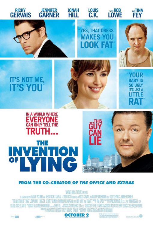 1000 piece jigsaw puzzle for the movie poster: The Invention of Lying (2009) ver2
