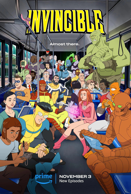1000 piece jigsaw puzzle for tv poster: Invincible, ver9