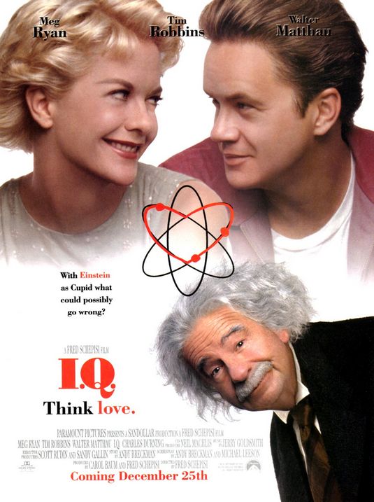 1000 piece jigsaw puzzle for the movie poster: I.Q. (1994)