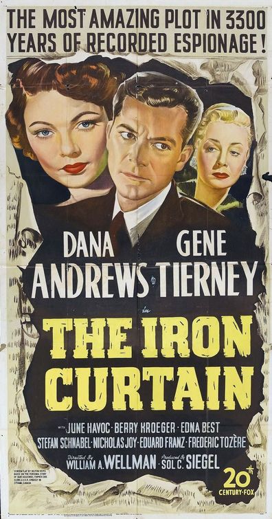 the movie poster: The Iron Curtain (1948)