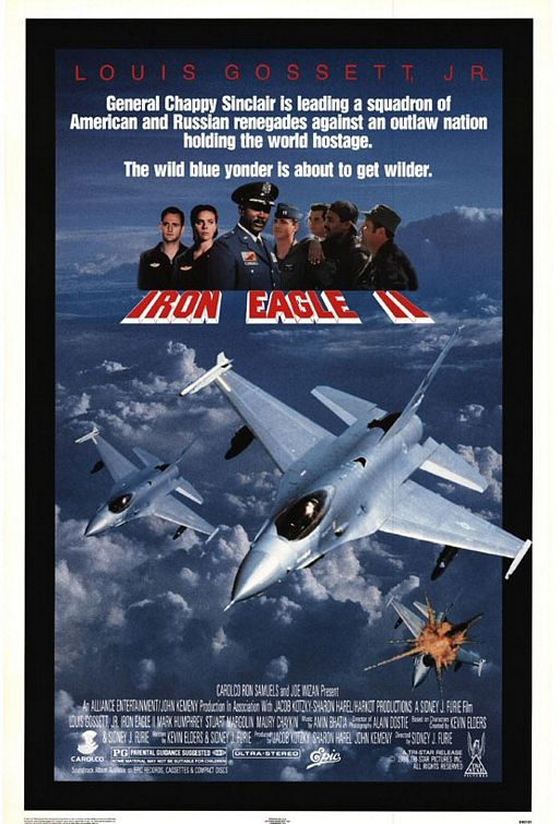 the movie poster: Iron Eagle II (1988)