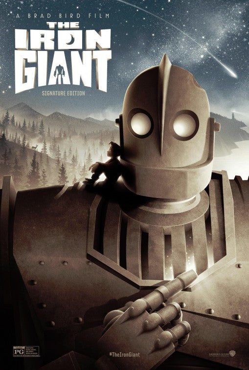 1000 piece jigsaw puzzle for the movie poster: The Iron Giant (1999) ver4